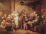 L'Accordee du  Village Jean-Baptiste Greuze